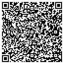 QR code with E B Apparel Inc contacts