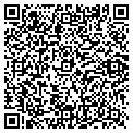 QR code with B & B Service contacts