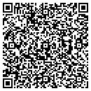 QR code with R W Brolliar contacts