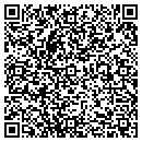 QR code with 3 T's Tees contacts
