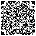 QR code with B V Tailors contacts