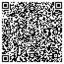 QR code with 3 Day Blinds contacts