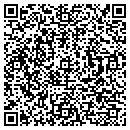 QR code with 3 Day Blinds contacts