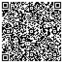 QR code with 3 Day Blinds contacts