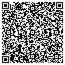 QR code with 3 Day Blinds contacts