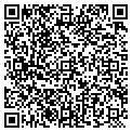QR code with B & B Blinds contacts