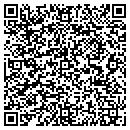 QR code with B E Implement CO contacts