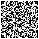QR code with B & D Feeds contacts