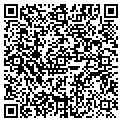QR code with B & W Fireworks contacts