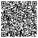 QR code with B & B Fireworks contacts