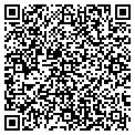QR code with B K Fireworks contacts