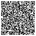 QR code with B & B Fireworks contacts