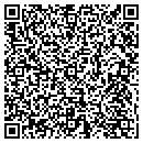 QR code with H & L Monuments contacts