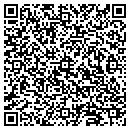 QR code with B & B Trophy Shop contacts
