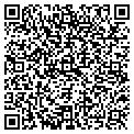 QR code with D & D Satellite contacts