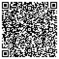 QR code with B & R Signs contacts