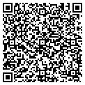 QR code with A & W Bees contacts