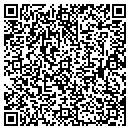 QR code with P O R G I E contacts