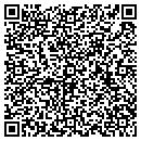 QR code with R Parrish contacts