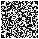 QR code with C Cartwright contacts