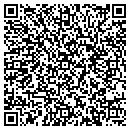 QR code with H 3 W Hay Co contacts