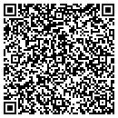 QR code with E Gribaudo contacts
