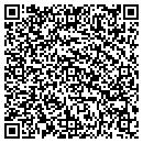 QR code with R B Greenhouse contacts