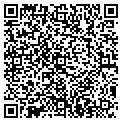 QR code with P & B Farms contacts