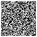 QR code with P & K Farms contacts