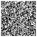 QR code with P & R Farms contacts
