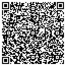 QR code with V & V Incorporated contacts