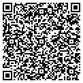 QR code with W Maxwell contacts