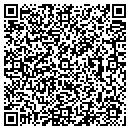 QR code with B & B Canvas contacts
