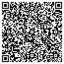 QR code with E B L Canvas contacts