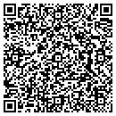 QR code with C & C Canvas contacts