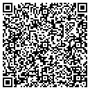 QR code with M B Leather contacts