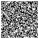 QR code with P A Geraci Center contacts