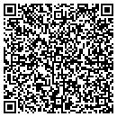 QR code with R Regalado Fence contacts