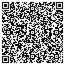 QR code with B & H Towing contacts