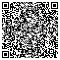 QR code with D & R Express contacts