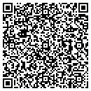 QR code with K & B Towing contacts
