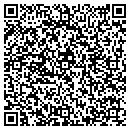 QR code with R & B Towing contacts