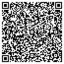 QR code with P& C TOWING contacts