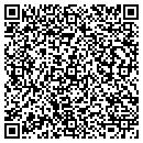 QR code with B & M Window Tinting contacts