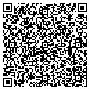 QR code with S & C Glass contacts