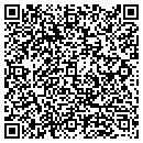 QR code with P & B Performance contacts