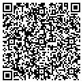 QR code with J & W 6wheelers contacts