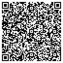 QR code with H & H Cycle contacts