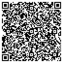 QR code with P & E Distributing CO contacts