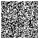 QR code with P J Bonding contacts
